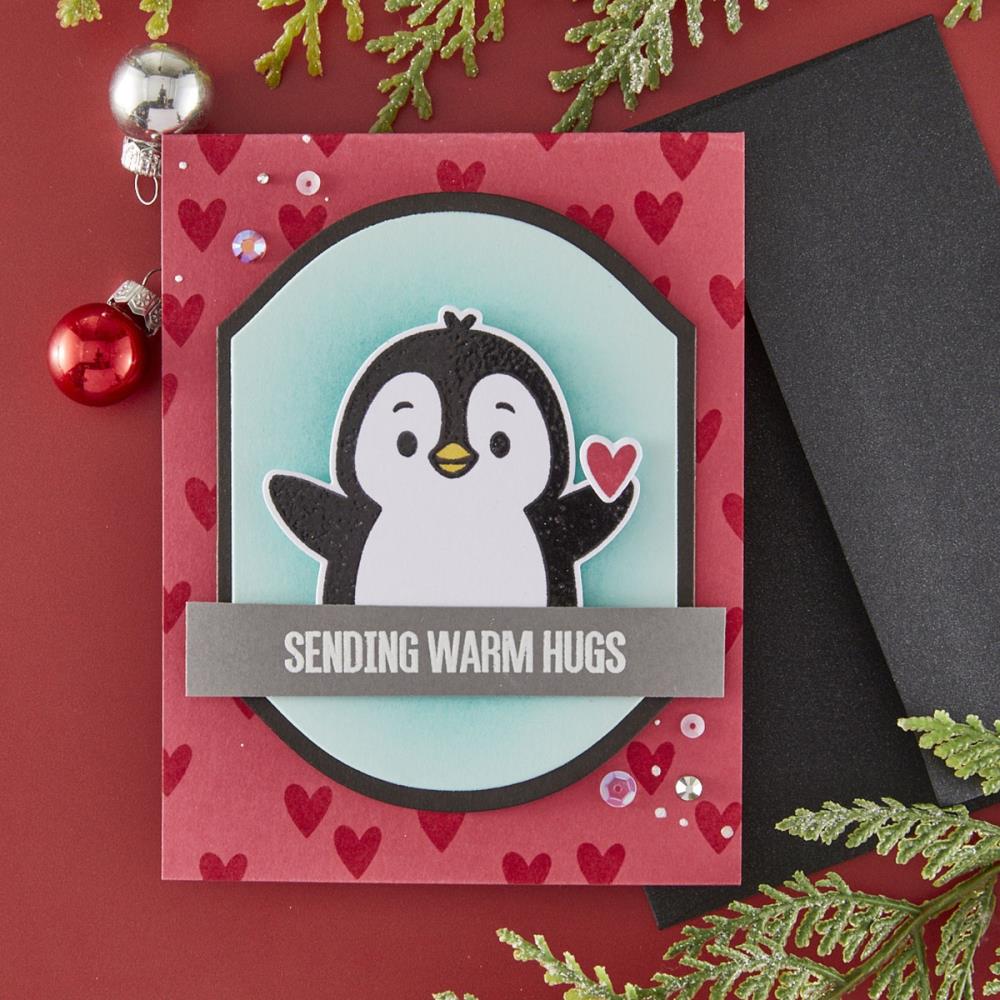 Spellbinders - Christmas Hugs Stamp & Die Bundle
