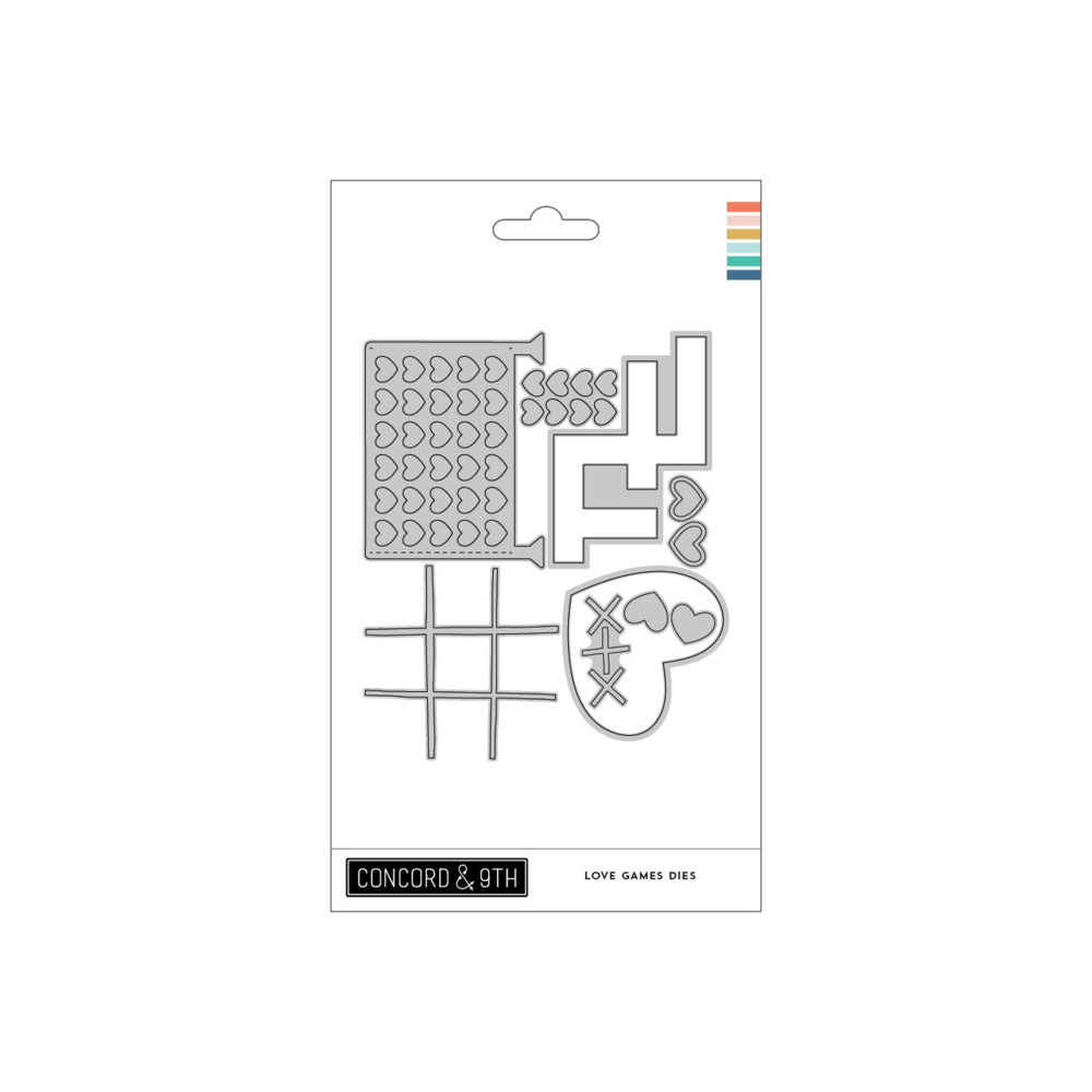 Concord & 9th - Love Games Stamp & Die Bundle