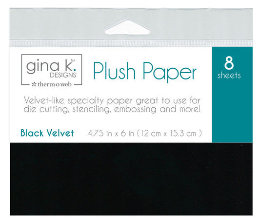 Deco Foil - Plush Paper - Black Velvet