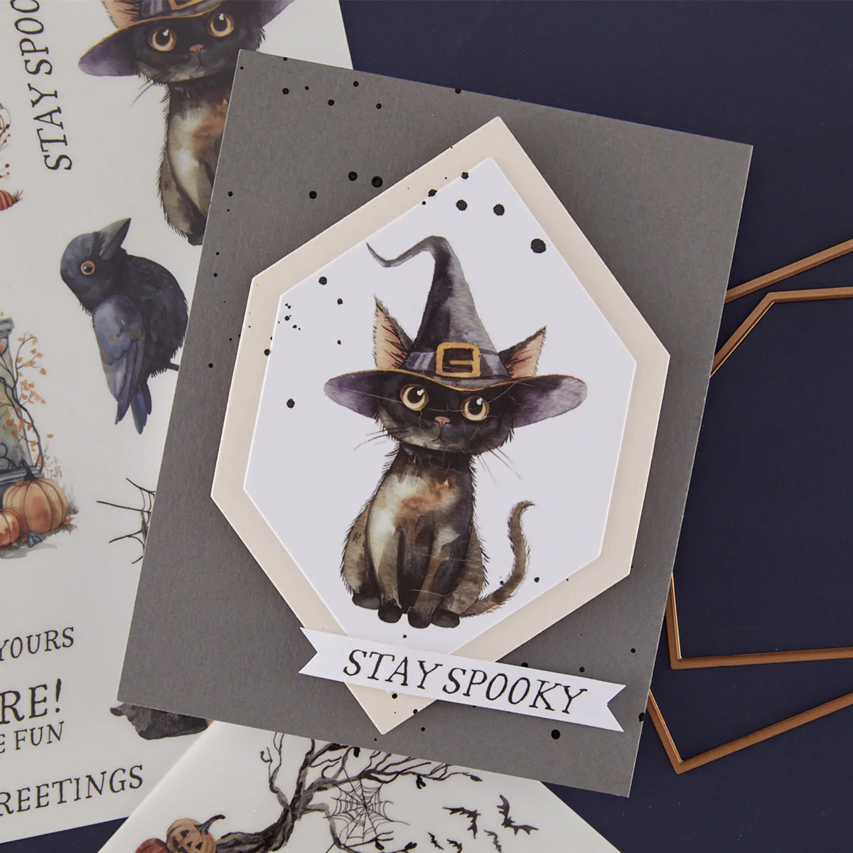 Spellbinders - Stay Spooky Rub-Ons