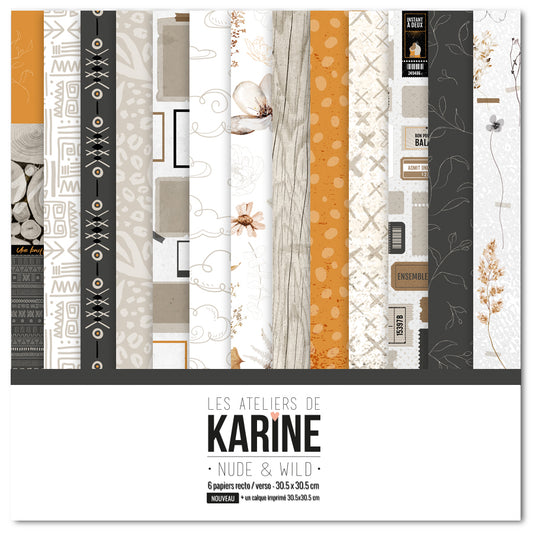Les Ateliers de Karine - Nude & Wild - Collection Pack