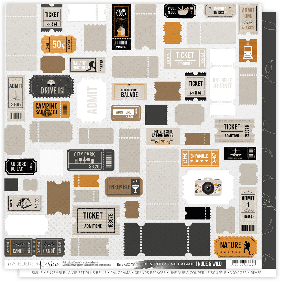 Les Ateliers de Karine - Nude & Wild - Collection Pack