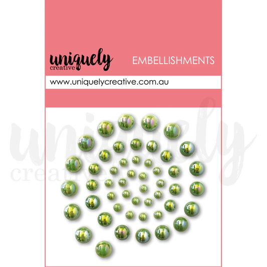 Uniquely Creative - Embellishment - Sage Pearls