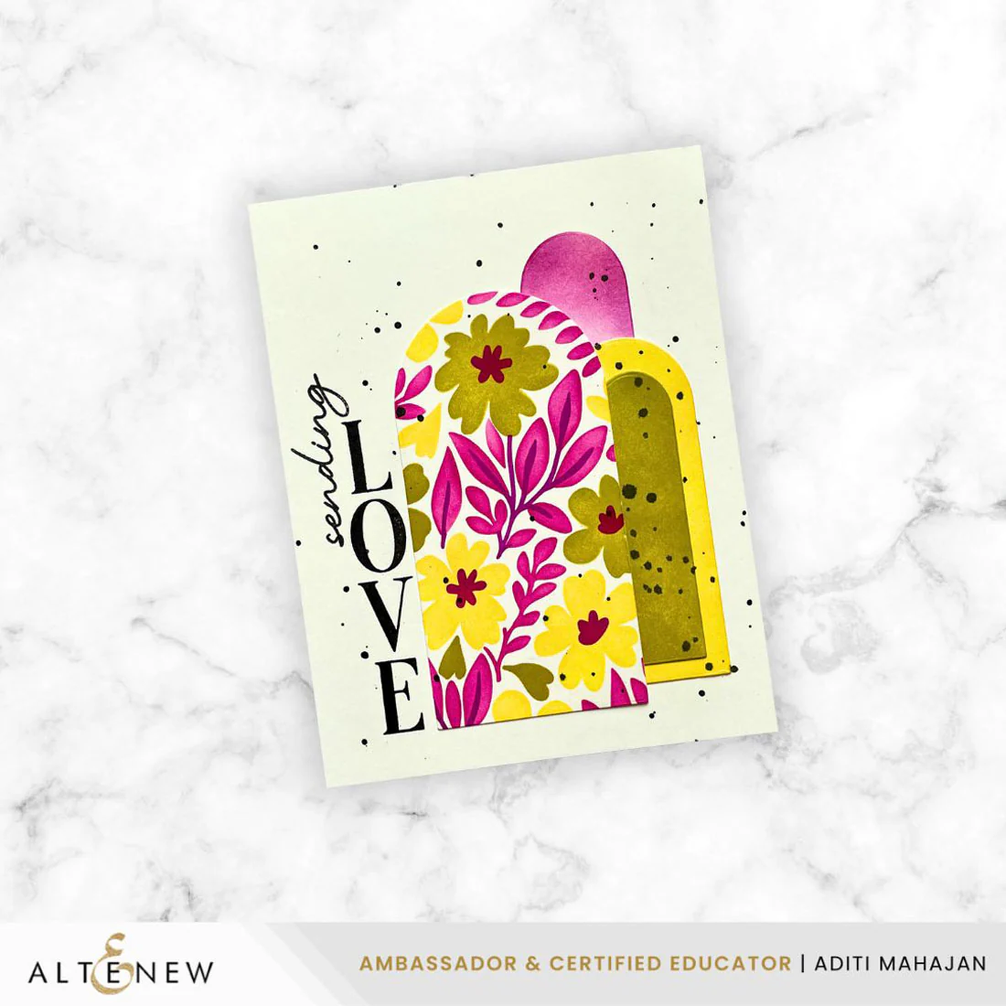 Altenew - Stencil Art: Styled Backgrounds Layering Stencil Set