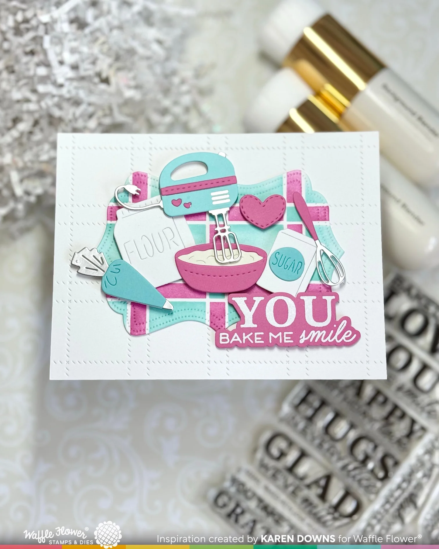 Waffle Flower - Baking Fun Die Set