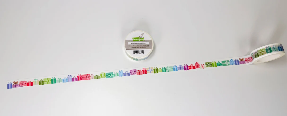 Lawn Fawn - Gingerbread Friends Washi Tape