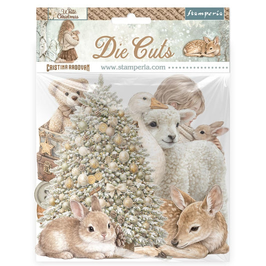 Stamperia - White Christmas - Die Cuts