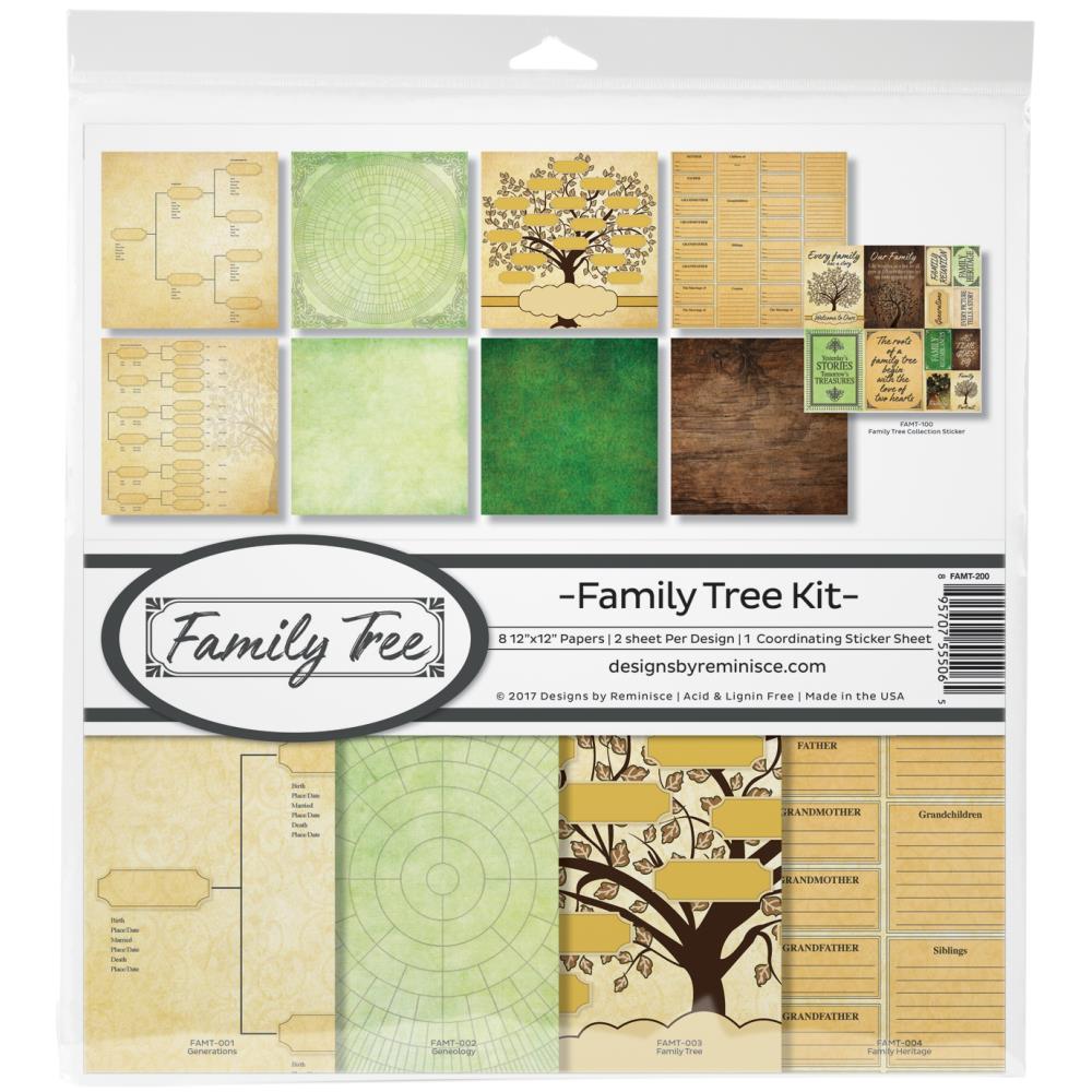 Reminisce - Family Tree Collection Kit