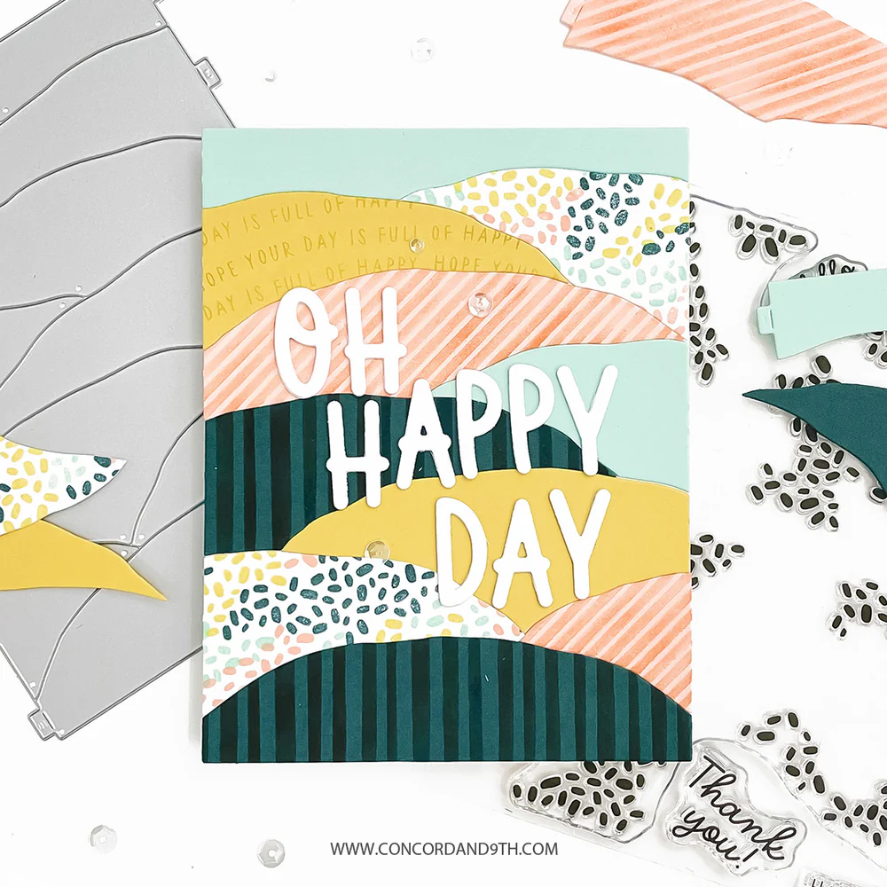 Concord & 9th - Hillside Stencil Pack