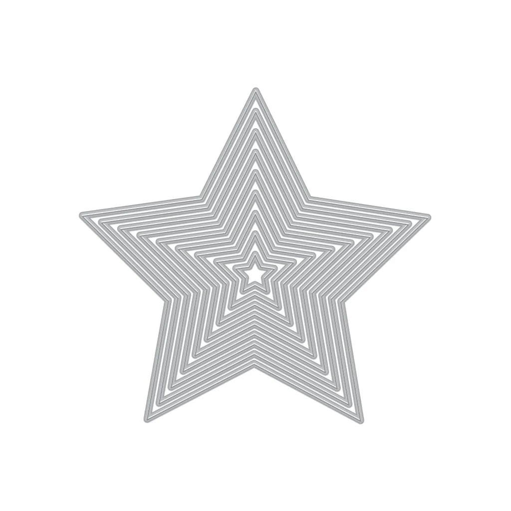 Hero Arts - Infinity Dies - 5 Point Stars