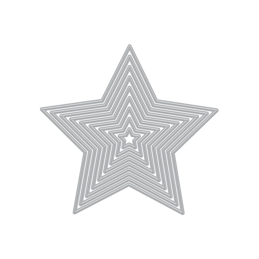 Hero Arts - Infinity Dies - 5 Point Stars