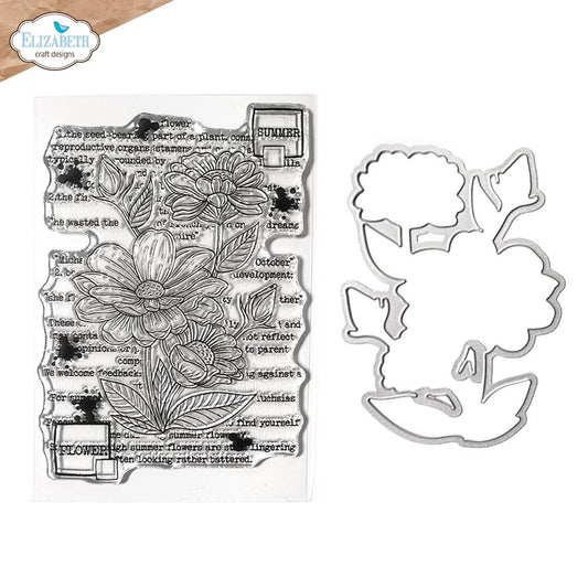 Elizabeth Craft - Summer Flower Stamp & Die Bundle