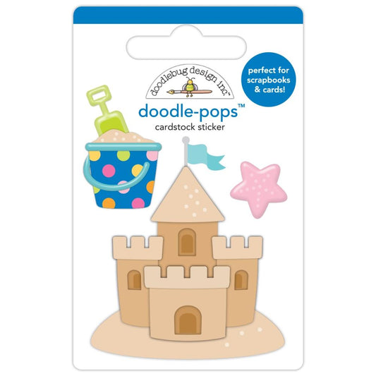 Doodlebug - Summer Fun - Diggin' Summer Pops 3D Sticker