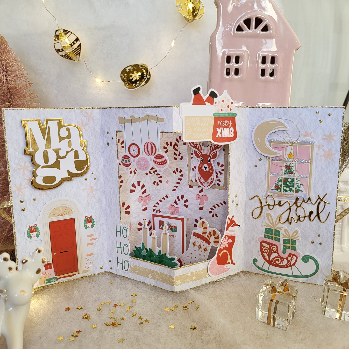 Les Ateliers de Karine - Carnet Enchante - Die Cuts