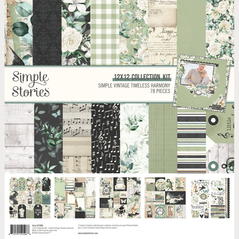 Simple Stories - Simple Vintage Timeless Harmony - Collection Kit