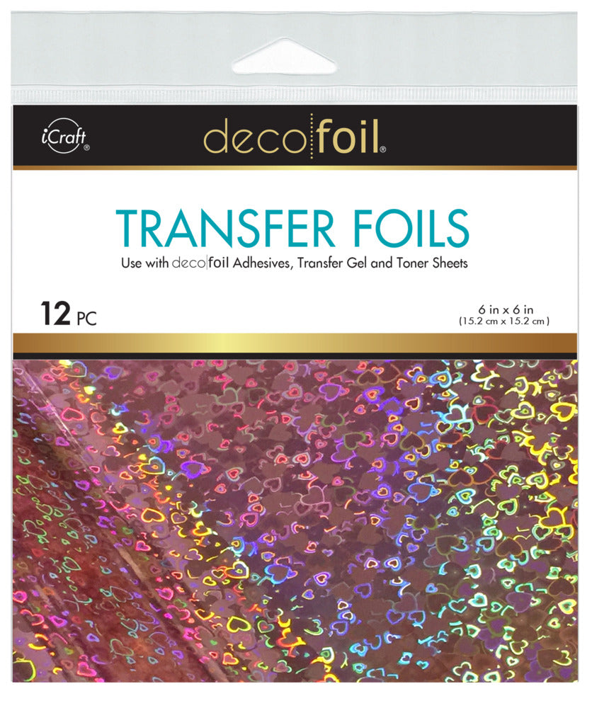 Deco Foil - Transfer Sheets - Candy Heart