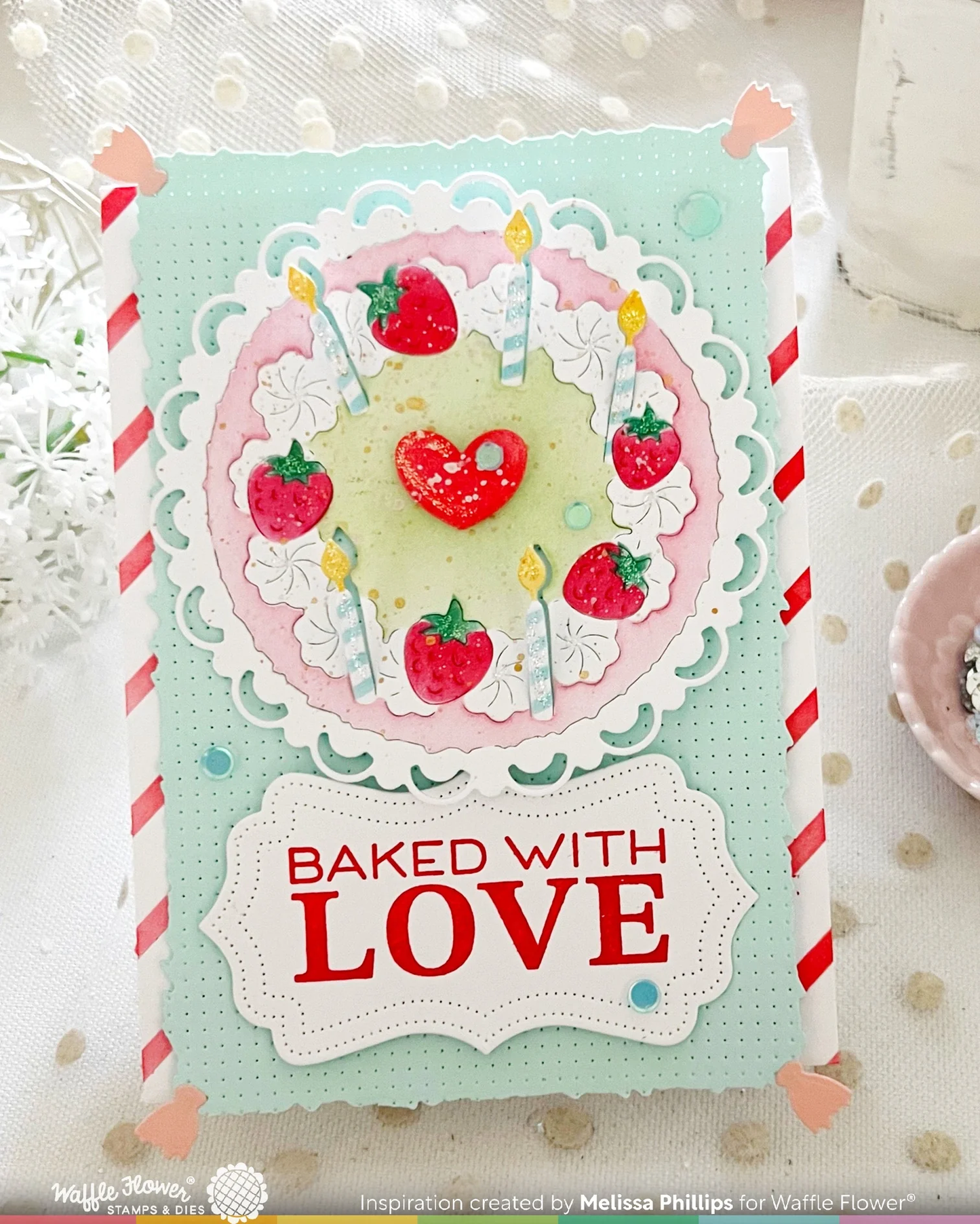 Waffle Flower - A7 Fringe Frames Die Set