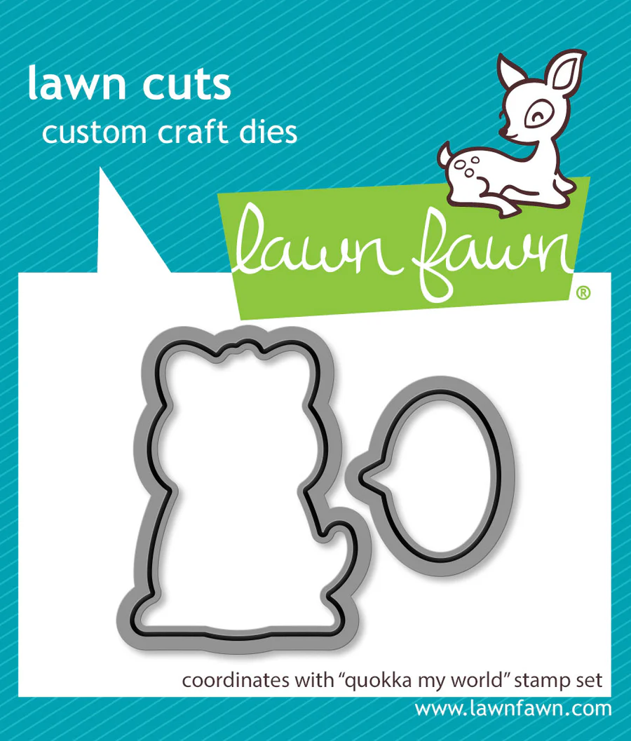 Lawn Fawn - Quokka My World Stamp, Stencil & Die Bundle