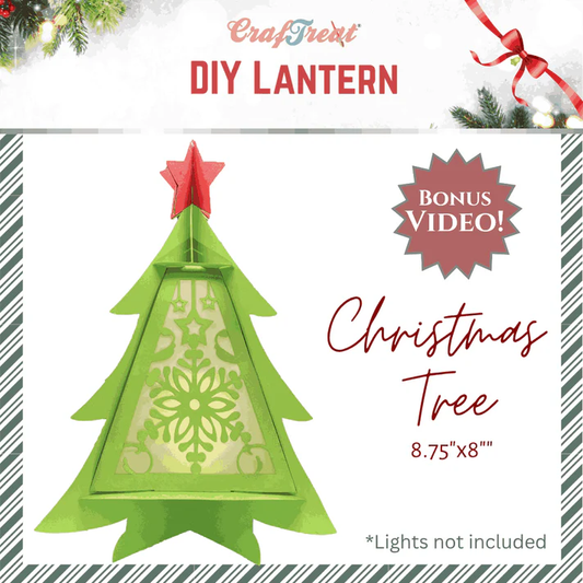 CrafTreat - DIY Paper Lantern - Christmas Tree