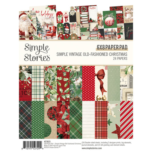 Simple Stories - Simple Vintage Old-Fashioned - 6x8 Paper Pad