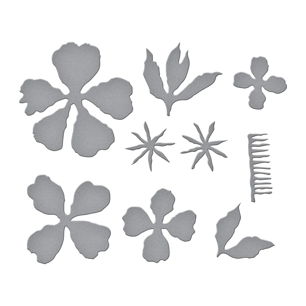 Spellbinders - Double & Single Peonies Die Set