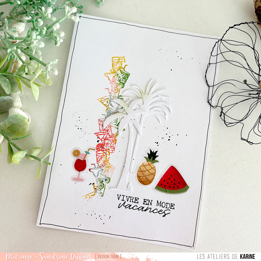 Les Ateliers de Karine - Pura Vida - Un Jour Parfait Stamp Set