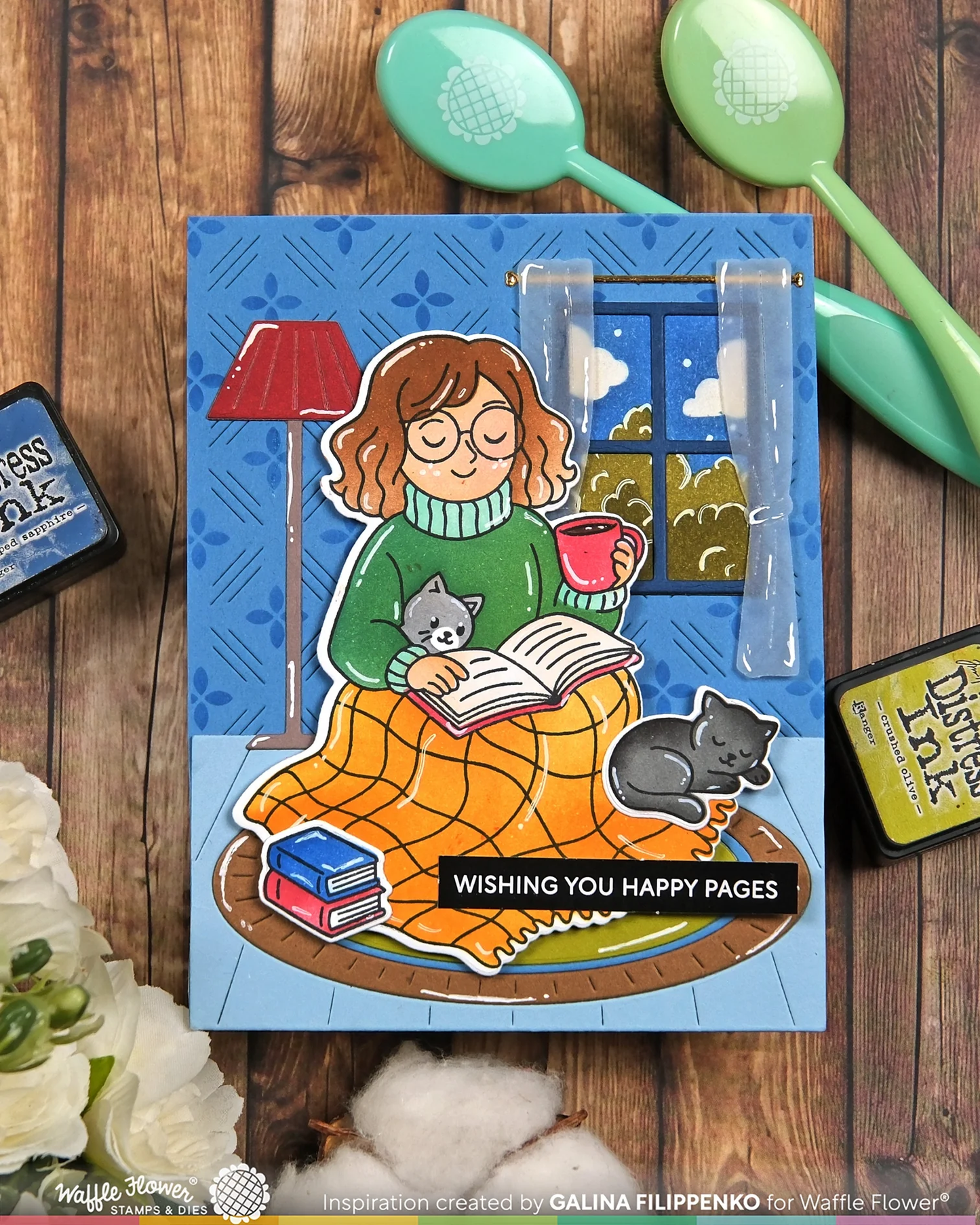 Waffle Flower - Simple Joy Stamp, Stencil & Die Bundle