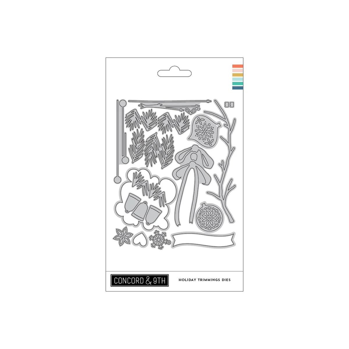 Concord & 9th - Holiday Trimmings Stamp & Die Bundle