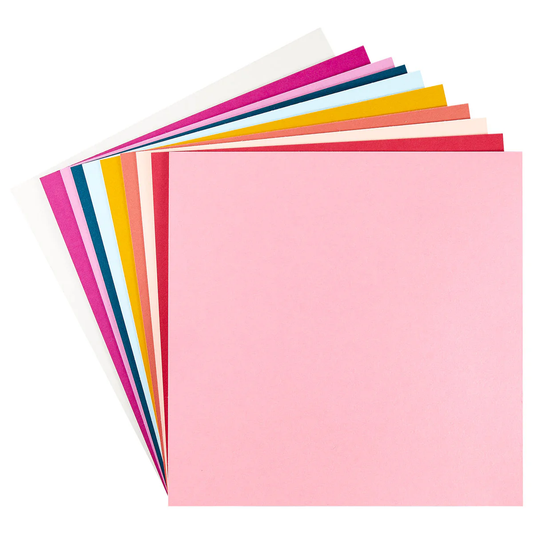 Spellbinders - Beautifully Imperfect - Colorwheel Cardstock Pack
