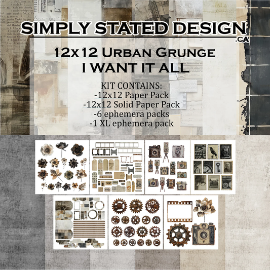 Simply Stated - Urban Grunge - I Want It All Bundle