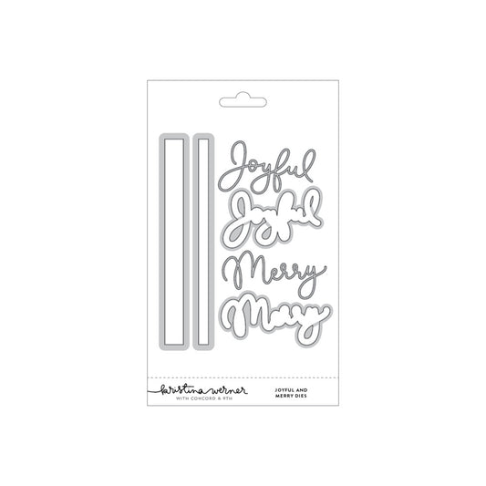 Concord & 9th - Joyful and Merry Die Set by Kristina Werner