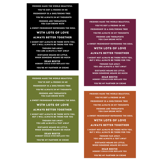 Sunbird Spark - Autumn Harvest - Sentiment Strips