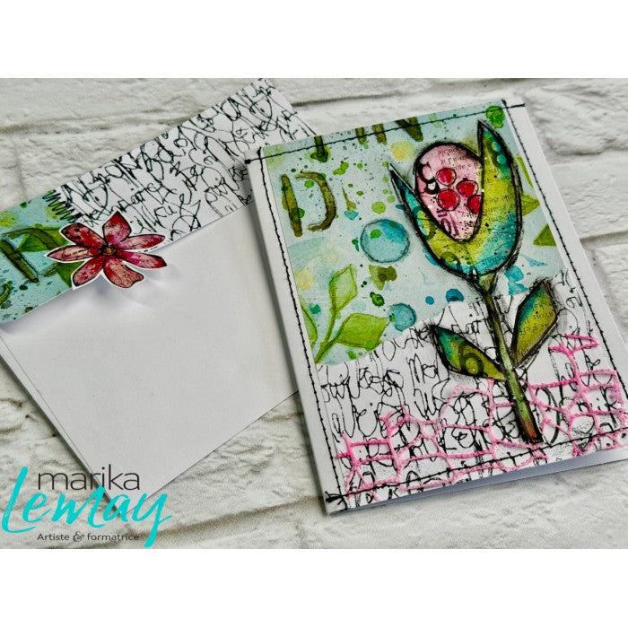 RonRon Designs - Fussy Cut Papers - Fleurs Tropicales