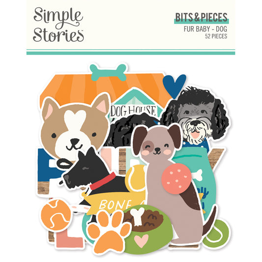 Simple Stories - Fur Baby: Dog - Bits & Pieces