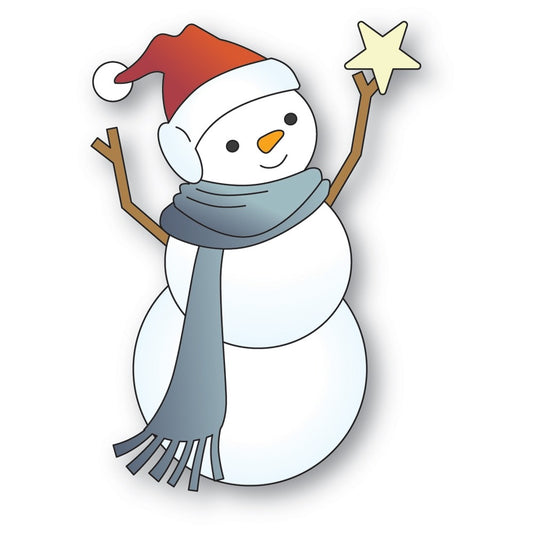 Memory Box - Wishful Snowman Die Set