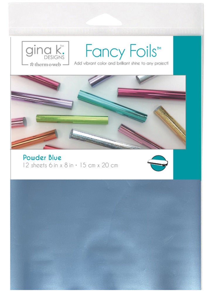 Gina K. - Fancy Foils - Powder Blue (Matte Finish)