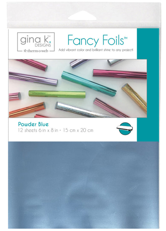 Gina K. - Fancy Foils - Powder Blue (Matte Finish)