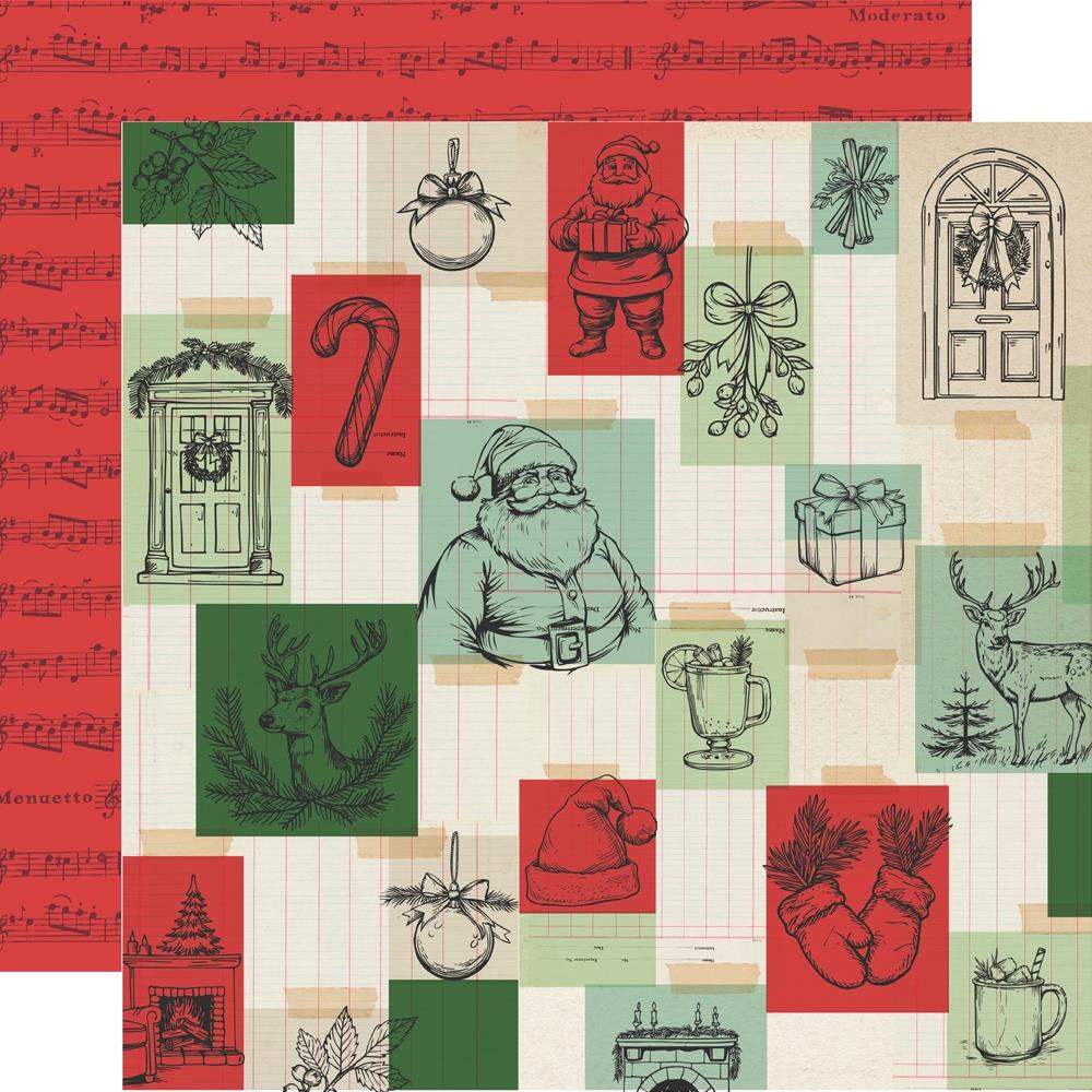 Simple Stories - All Wrapped Up - Cardstock: Good Cheer