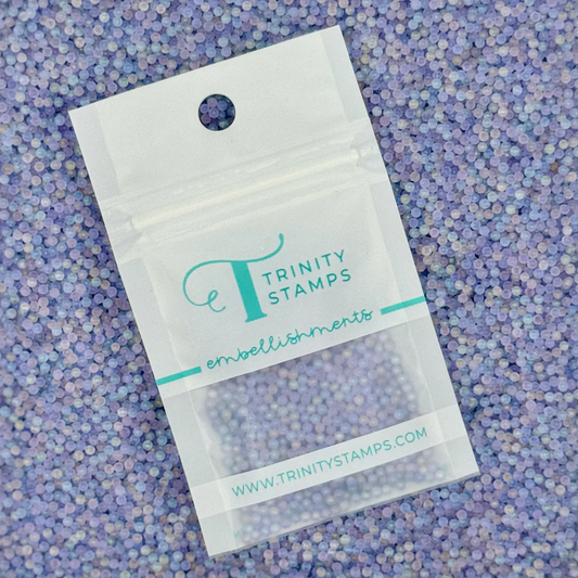 Trinity Stamps - Shaker Pop Embellishment - Iridescent Hydrangea