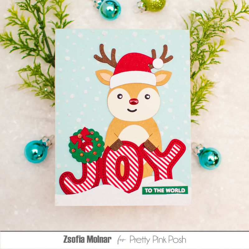 Pretty Pink Posh - Reindeer Holder Die Set
