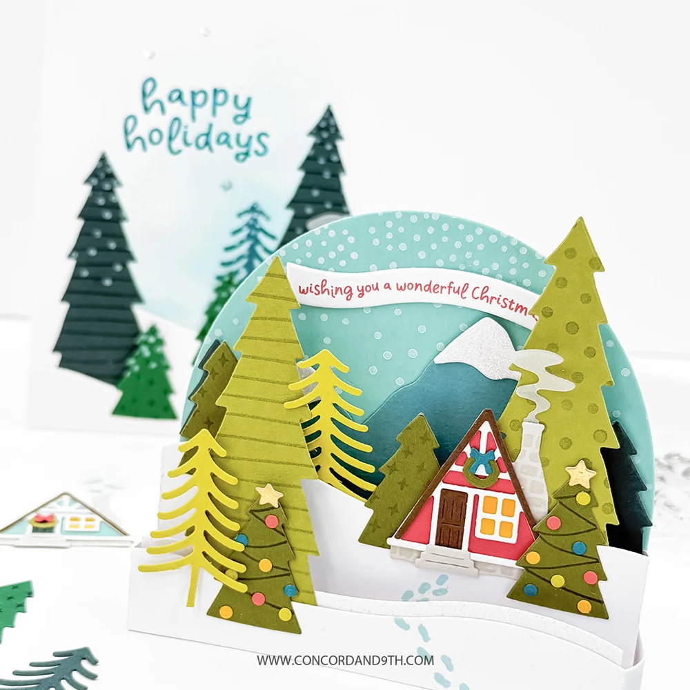 Concord & 9th - Into the Woods Stamp & Die Bundle