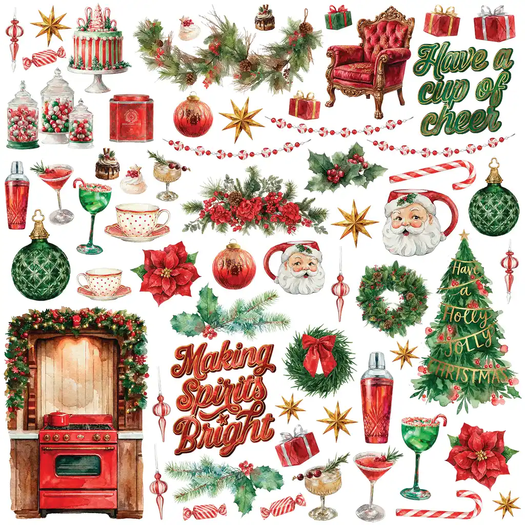 49 and Market - All in One Kit - Santa's Winter Village