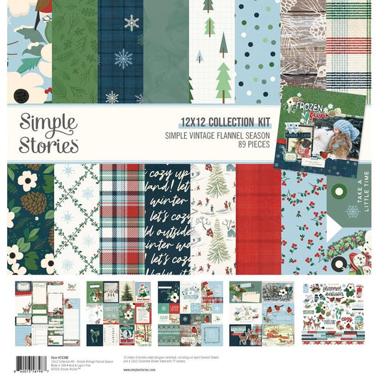 Simple Stories - Simple Vintage Flannel Season - Collection Kit