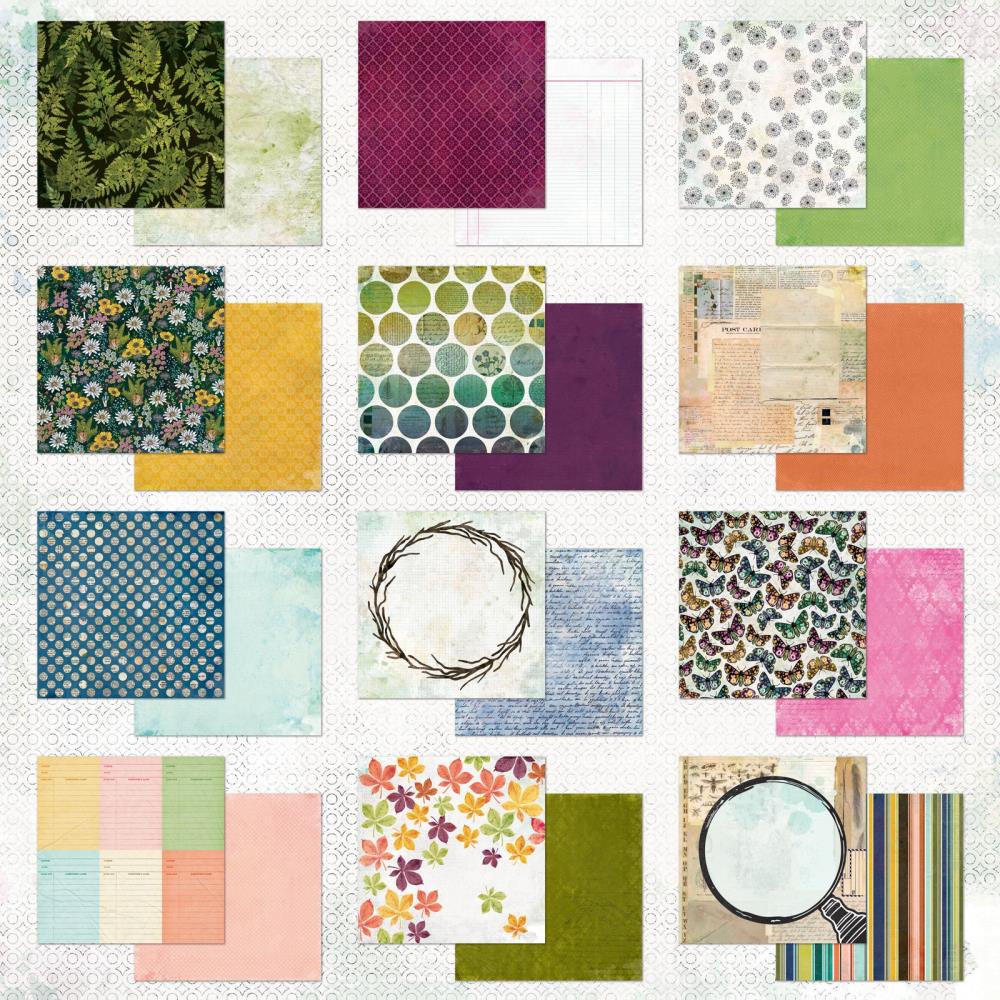 49 and Market - Curiosities In Willow Grove - 12x12 Paper Patterns Pad
