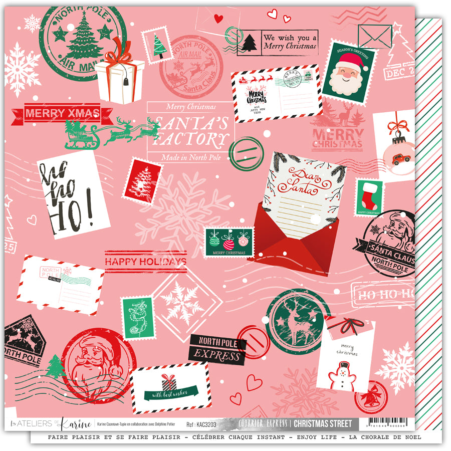 Les Ateliers de Karine - Christmas Street - Collection Pack