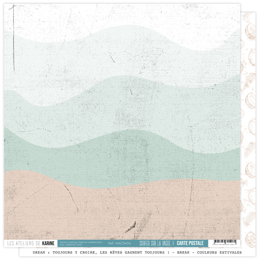 Les Ateliers de Karine - Carte Postale - Collection Pack