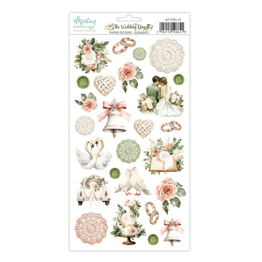 Mintay - The Wedding Day - Paper Stickers: Elements