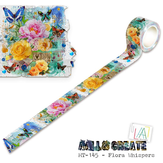 AALL & Create - Layer-It-Up Washi Tape - Flora Whispers
