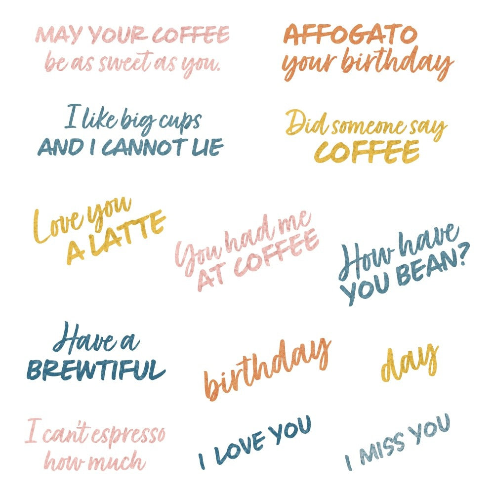 Honey Bee - You Had Me At Coffee Stamp Set