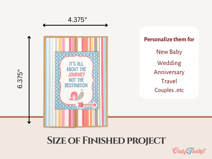 CrafTreat - Blank Quick Folio - Accordion 3 in 1